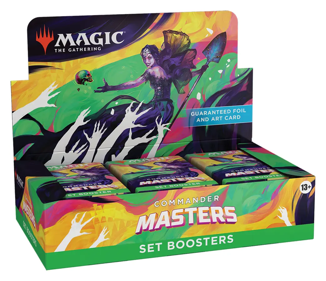 Commander Masters Set Boosterdisplay (ENG): Magic: The Gathering Magic Displays