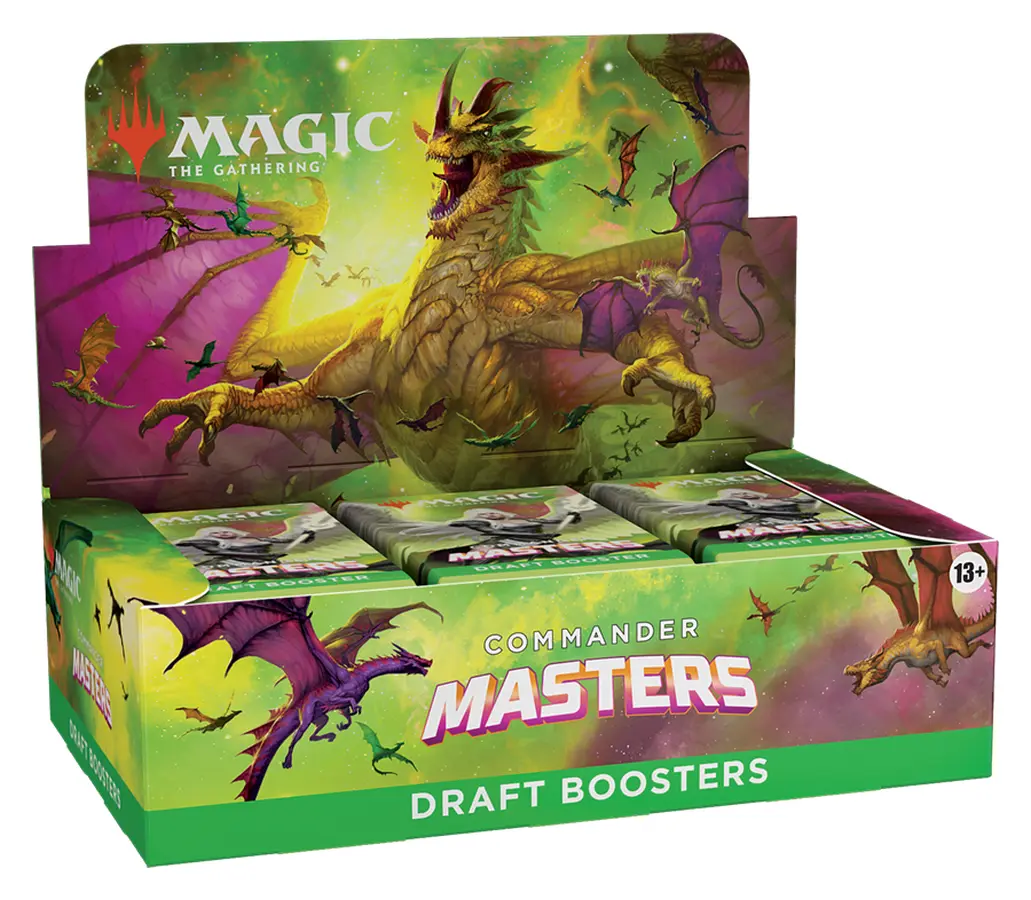 Commander Masters Draft Boosterdisplay (ENG): Magic: The Gathering Magic Displays