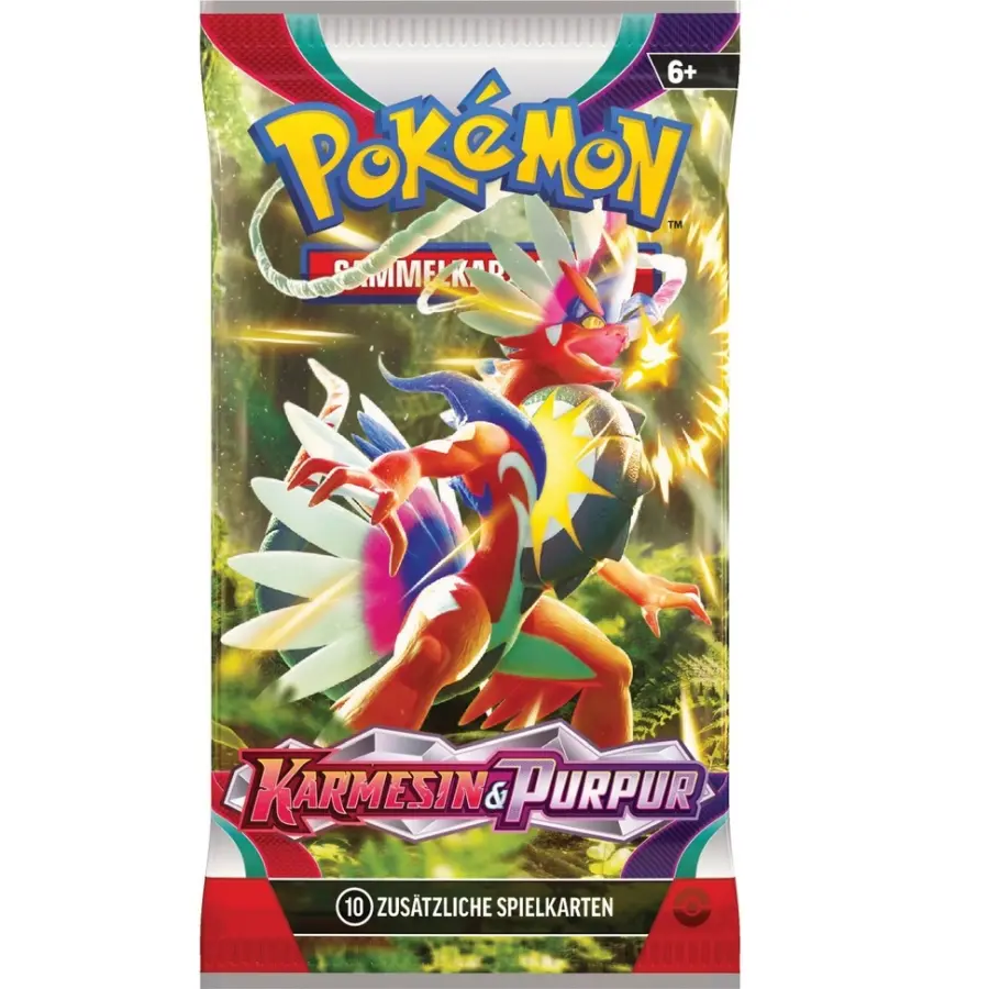 Karmesin & Purpur SVI Booster (DE): Pokemon Pokemon Booster