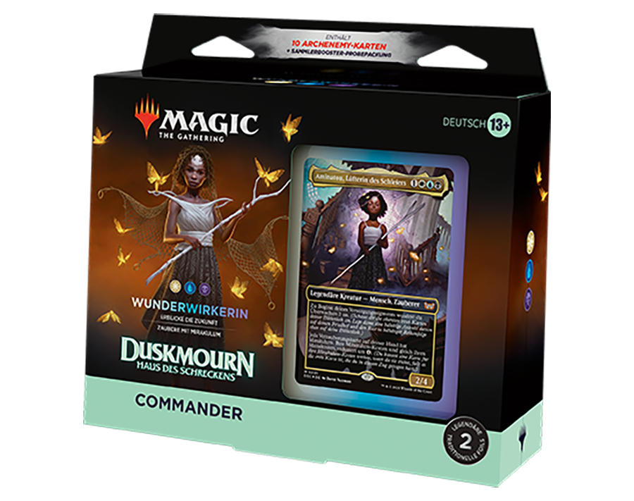 Duskmourn Commander Deck - Wunderwirkerin (DE): Magic: The Gathering Magic Decks