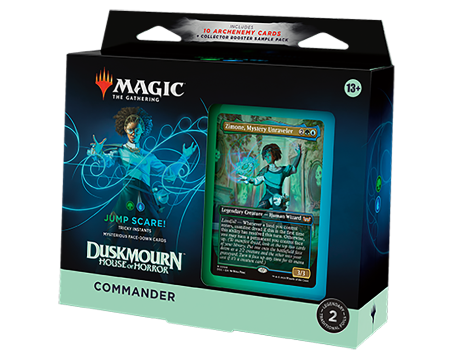 Duskmourn Commander Deck - Jump Scare! (ENG): Magic: The Gathering Magic Decks