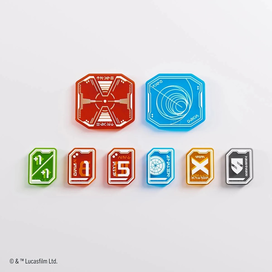 Gamegenic Star Wars: Unlimited Premium Tokens PRO Expansion Pack (40): Star Wars Unlimited Star Wars Token