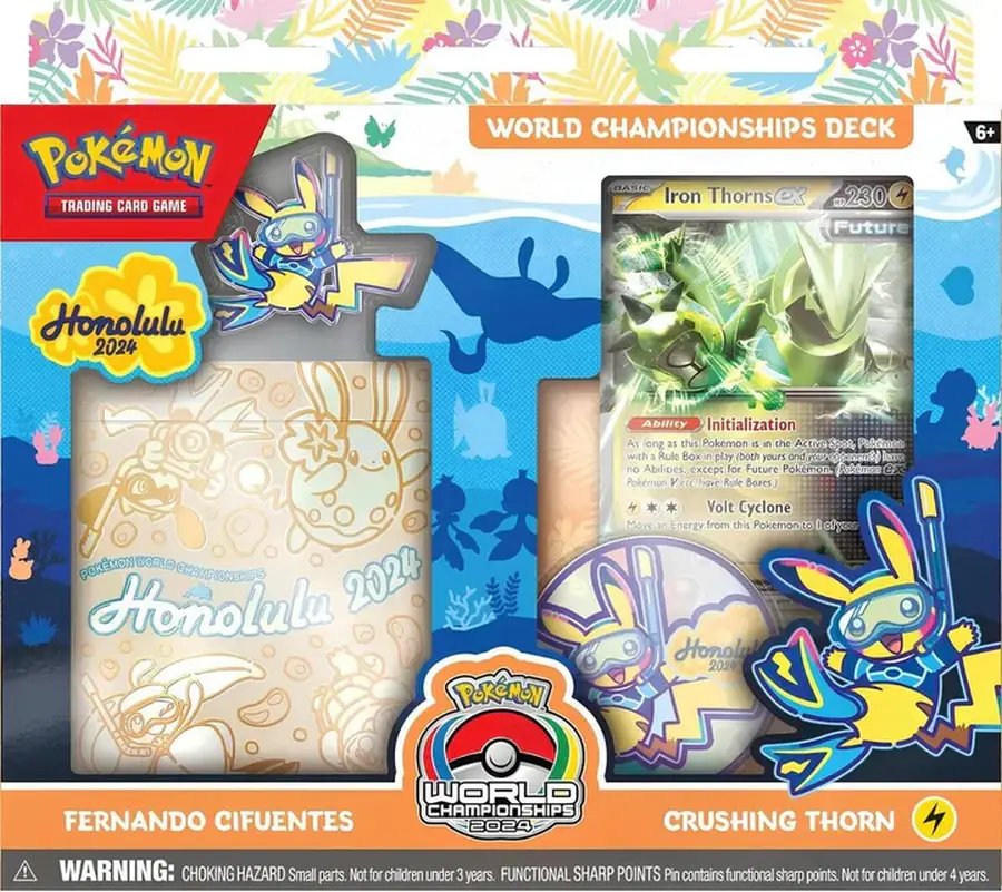 Pokemon Weltmeisterschaftsdeck 2024 - Crushing Thorn (DE)