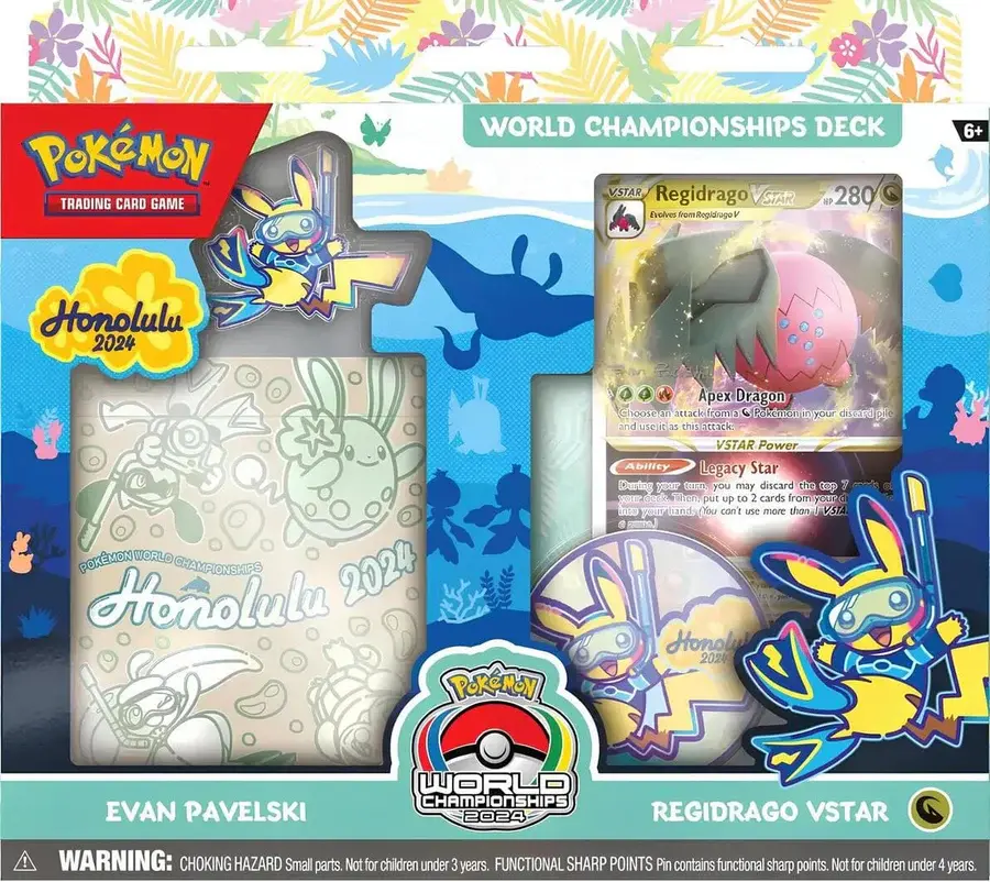 Pokemon Weltmeisterschaftsdeck 2024 - Regidrago VStar (DE)