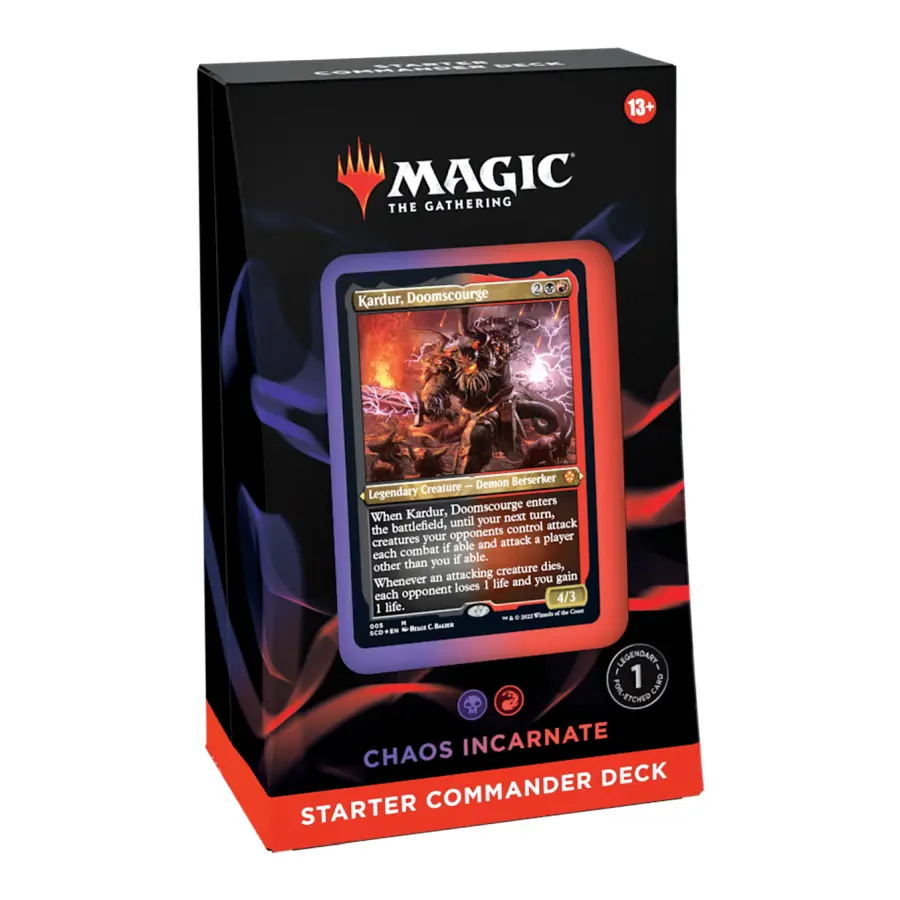 Starter Commander Deck 2022 - Chaos Incarnate (ENG): Magic: The Gathering Magic Decks