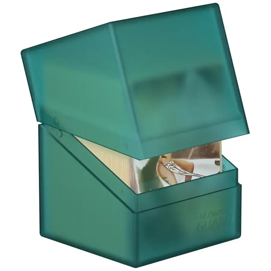 Ultimate Guard Boulder Deck Case 100+ Aqua / Malachite: Riftbound Deck Boxen