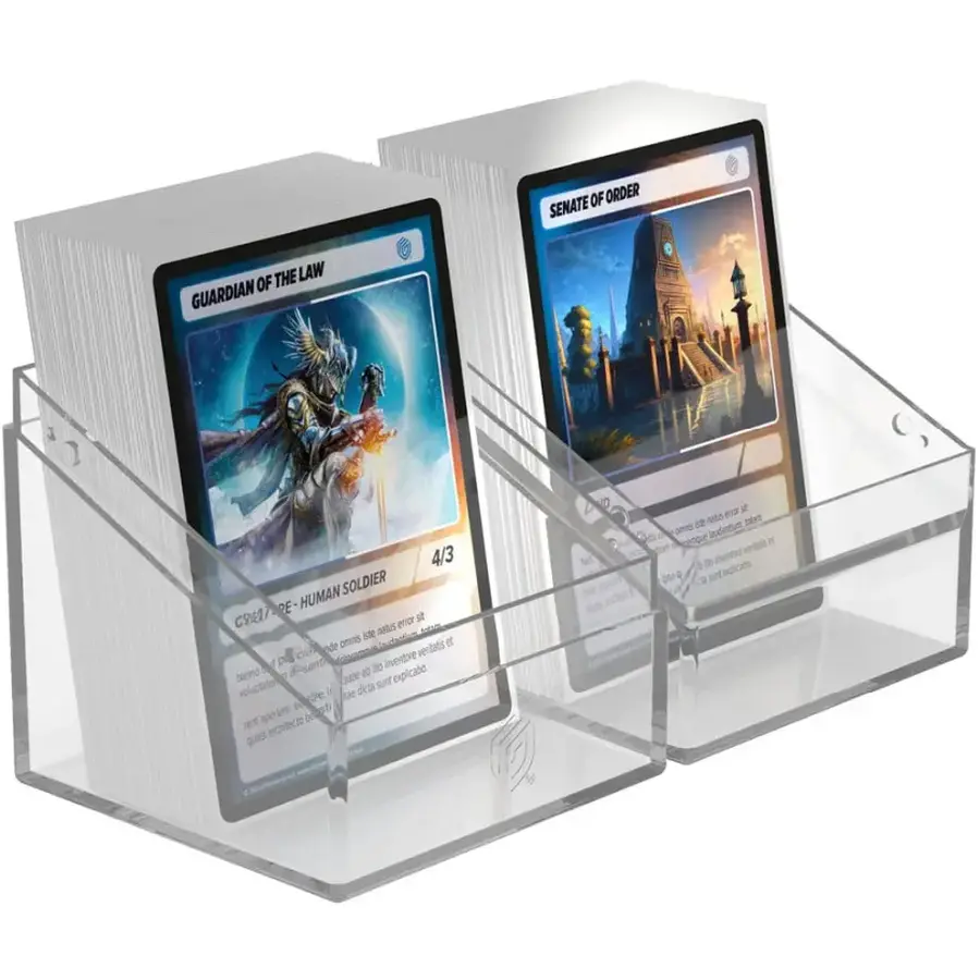 Ultimate Guard Boulder Deck Case 100+ Clear Transparent: Riftbound Deck Boxen