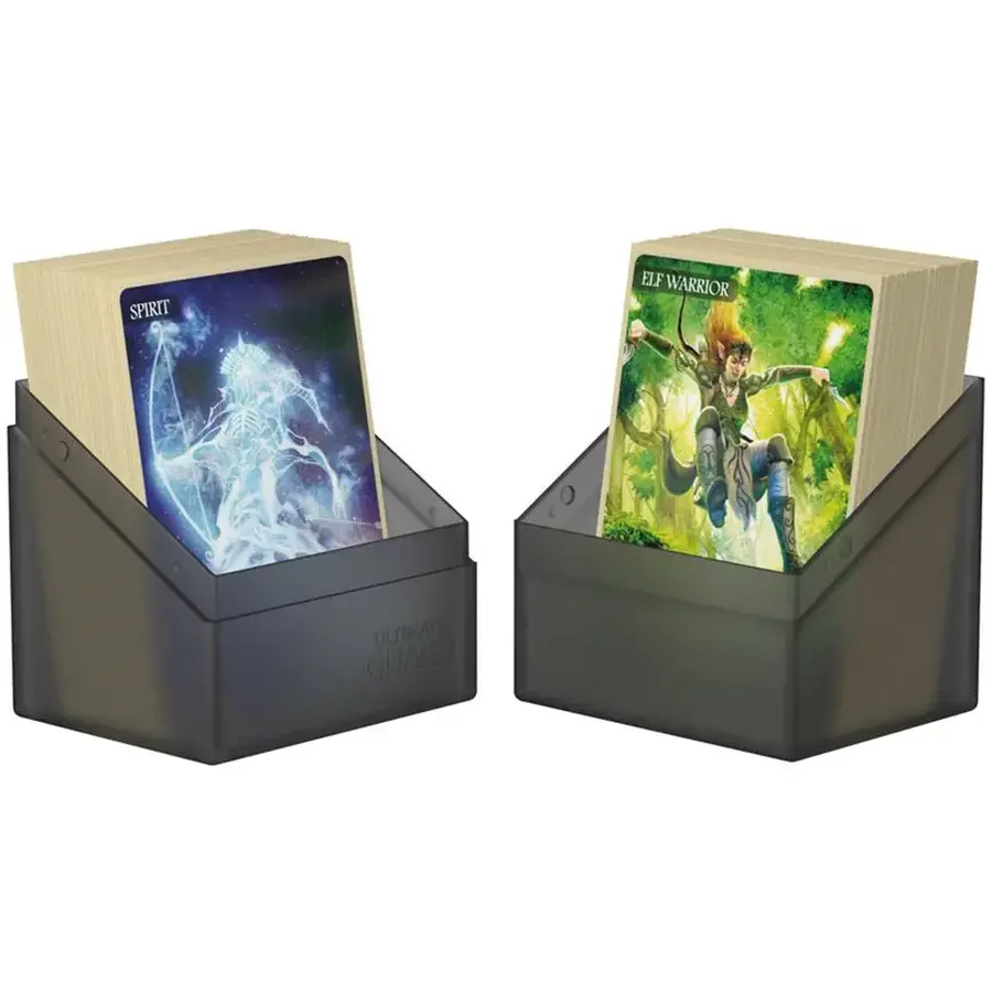 Ultimate Guard Boulder Deck Case 80+ Black/ Onyx: Riftbound Deck Boxen
