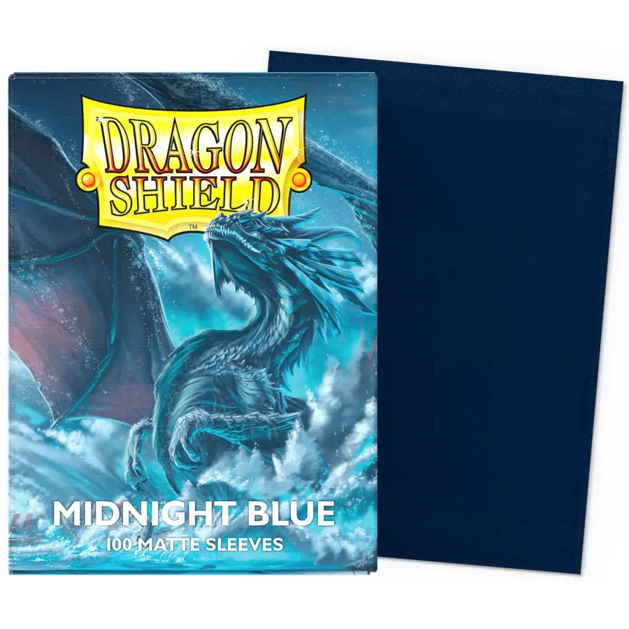 Dragon Shield Matte - Midnight Blue (100)