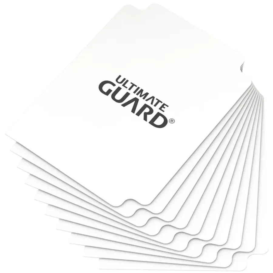 Ultimate Guard Card Dividers - White (10): Yu-Gi-Oh! Würfel & Sonstiges