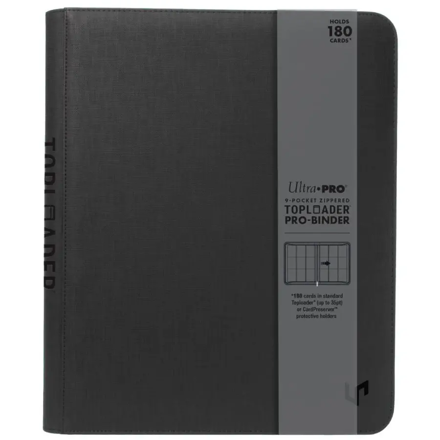 Ultra Pro 9-Pocket Zippered Pro Binder Toploader