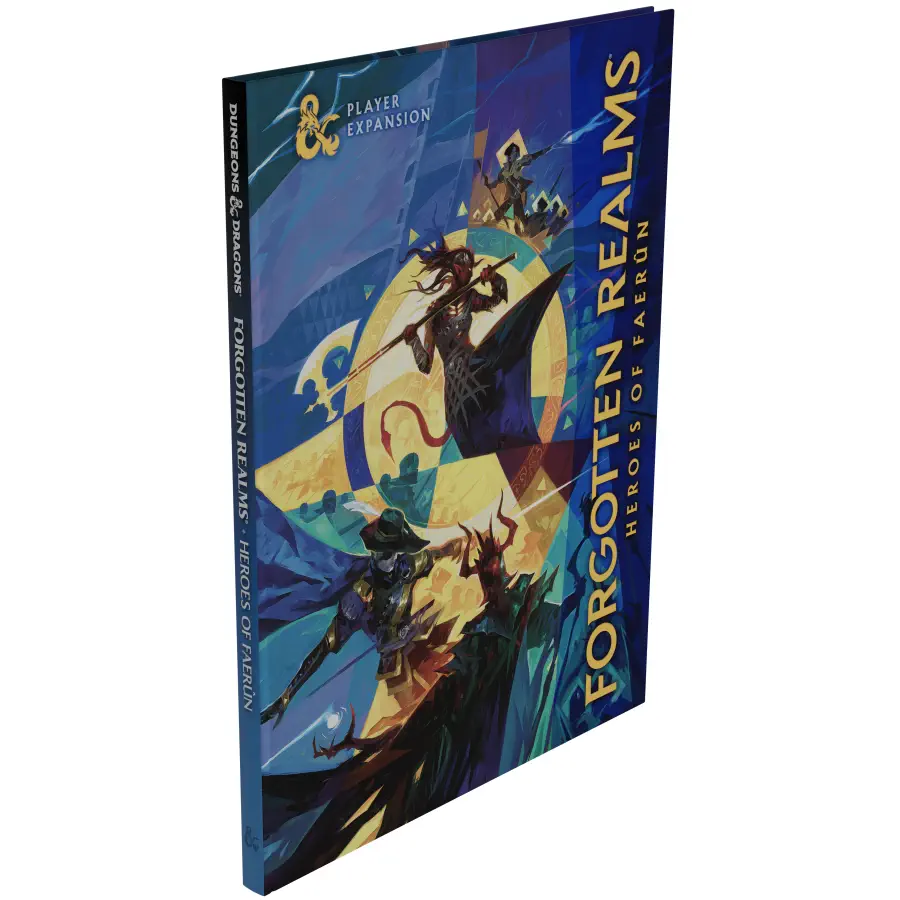 D&D Forgotten Realms: Heroes of Faerun Player Expension (Alternate Cover) (ENG): Dungeons and Dragons DnD Bücher