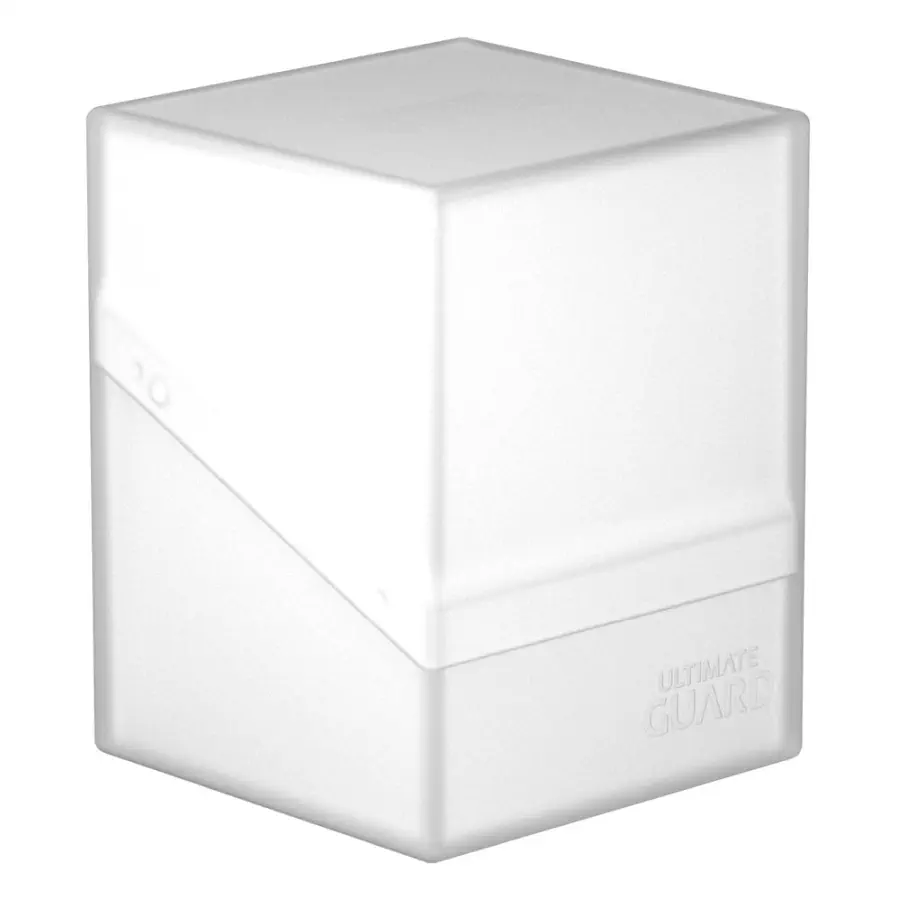Ultimate Guard Boulder Deck Case 100+ White / Frosted
