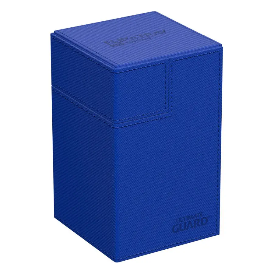 Ultimate Guard Flip'n'Tray Xenoskin Deck Case 100+ Blue: Magic: The Gathering Deck Boxen