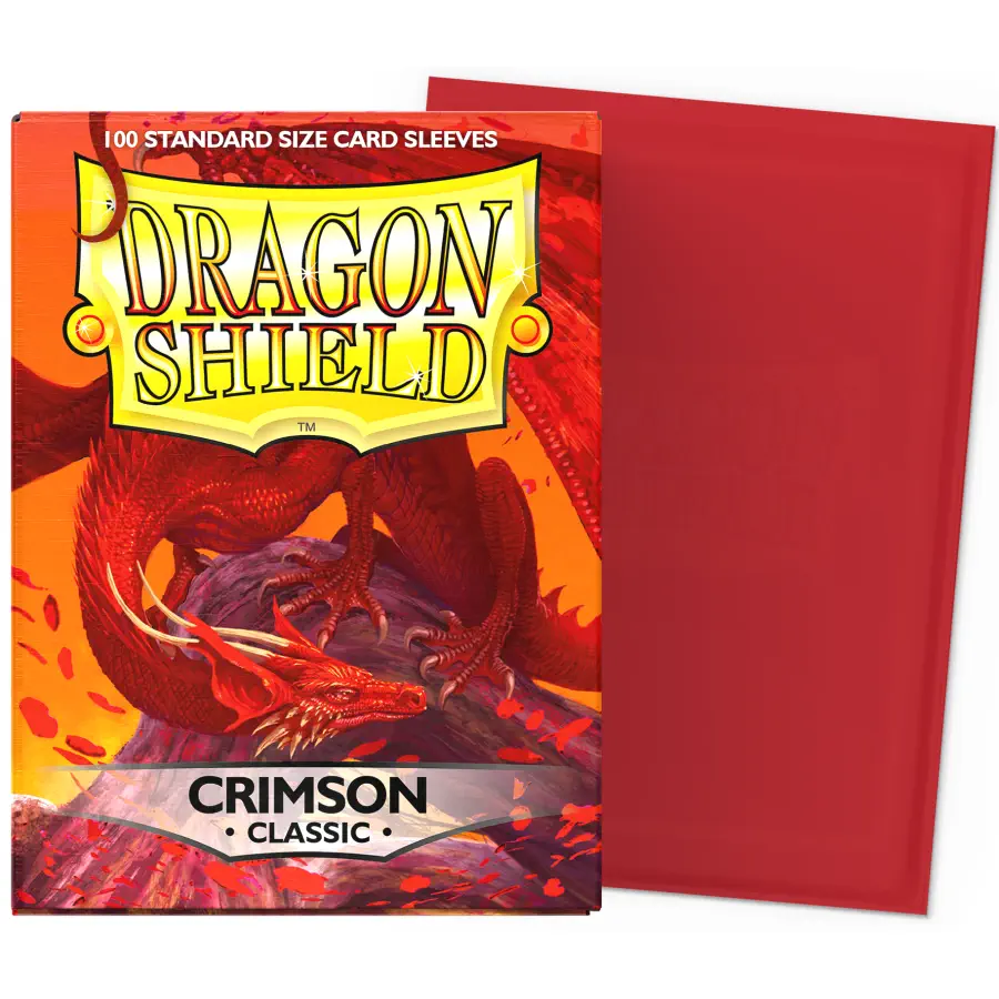 Dragon Shield Classic - Crimson (100)