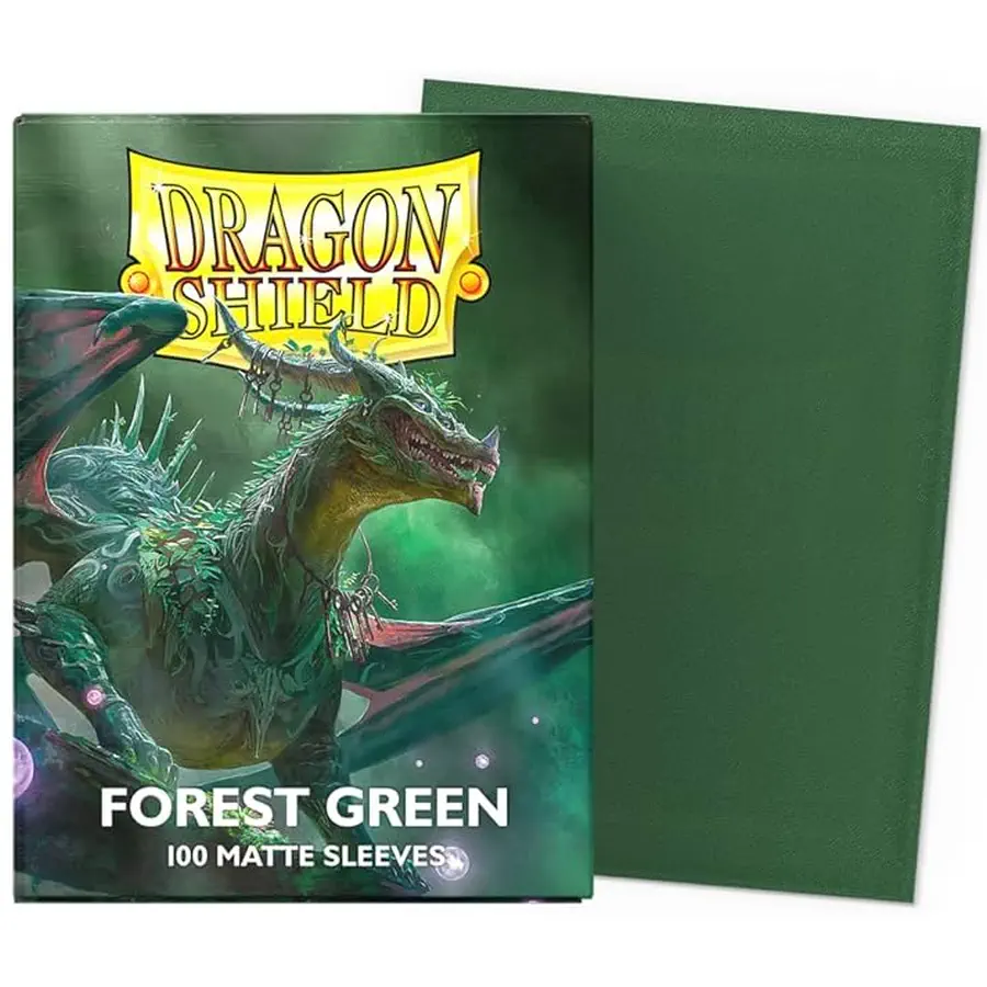 Dragon Shield Matte - Forest Green (100)