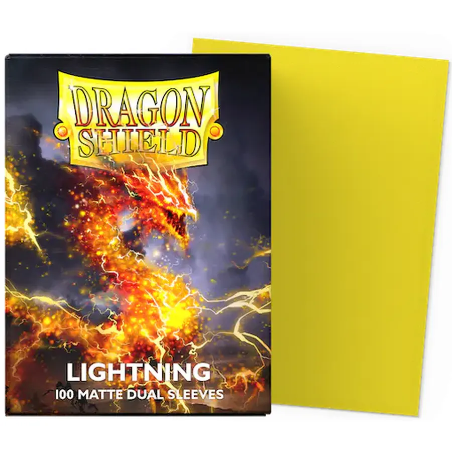Dragon Shield Matte Dual - Lightning (100)