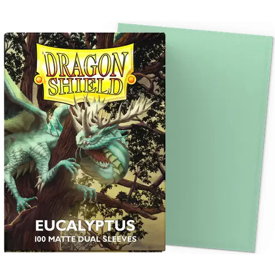 Dragon Shield Matte Dual - Eucalyptus Green (100)