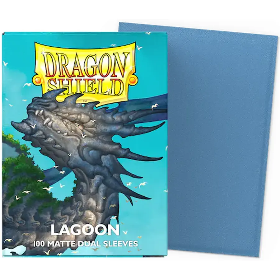Dragon Shield Matte Dual - Lagoon (100)