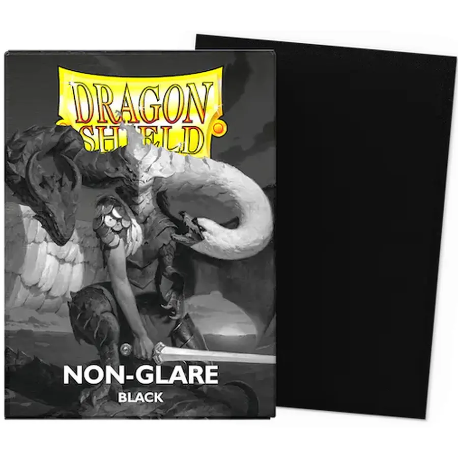 Dragon Shield Matte Non-Glare - Black (100)
