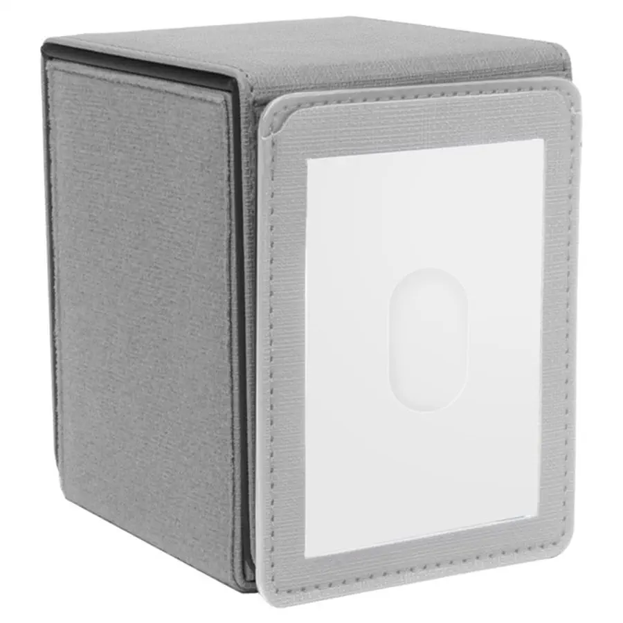 Ultra Pro Patchcraft Alcove Deck Box Gray: Riftbound Deck Boxen