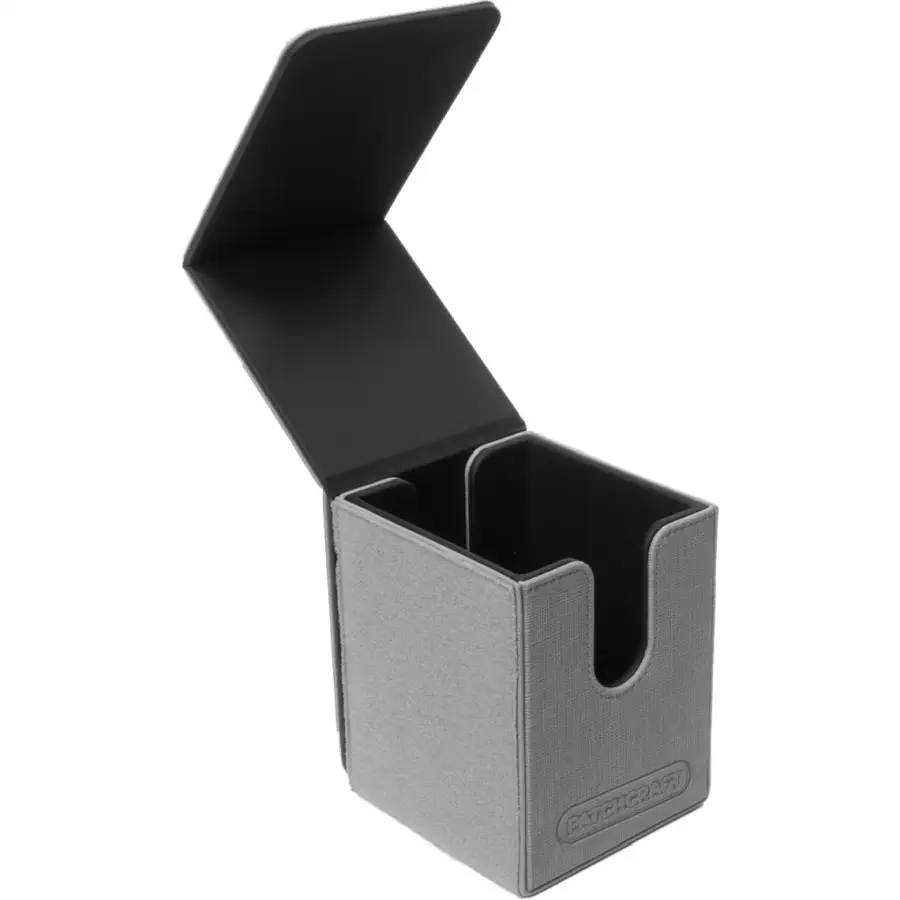 Ultra Pro Patchcraft Alcove Deck Box Gray: Riftbound Deck Boxen