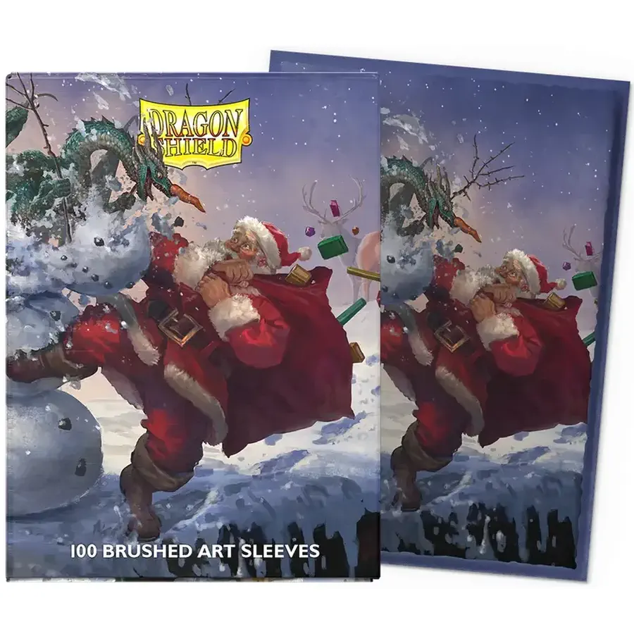Dragon Shield Standard size Brushed Art Sleeves - Christmas 2025: Magic: The Gathering Card Sleeves / Schutzhüllen