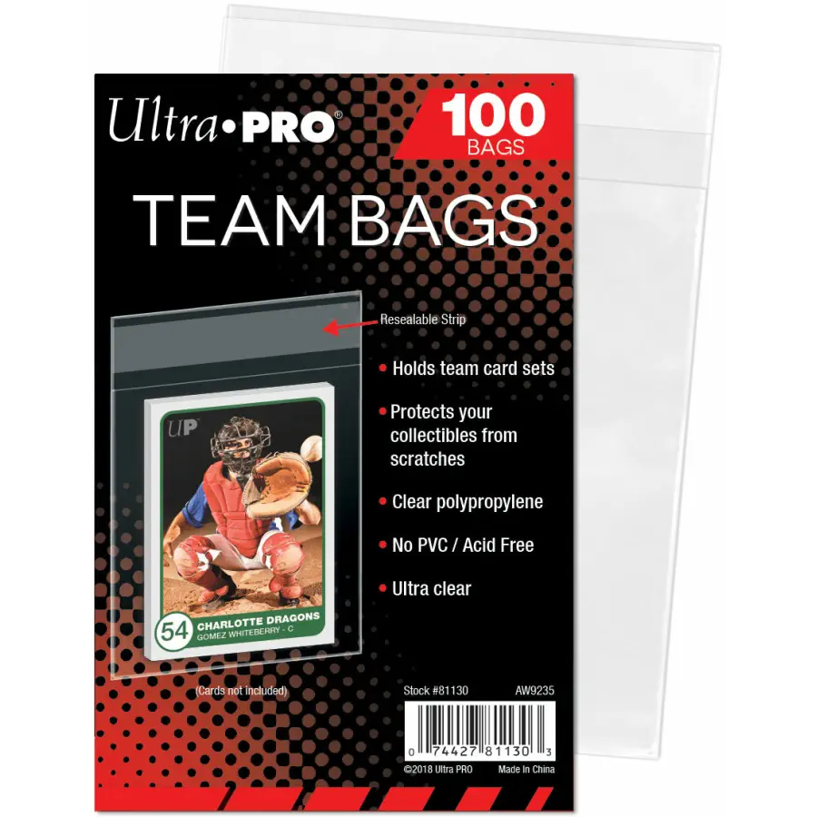 Ultra Pro Team Bag Sleeves (100)