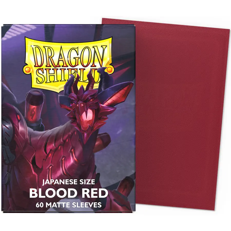 Dragon Shield Japanese Matte - Blood Red (60)