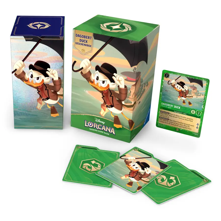 Winterzauber 11WSP Geschenk Set - Dagobert Duck (DE): Lorcana Lorcana Spezialprodukte