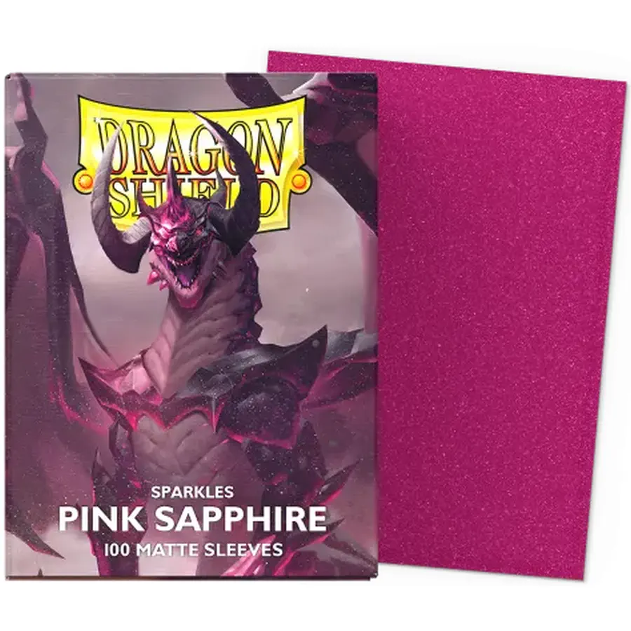 Dragon Shield Matte - Pink Sapphire (100)