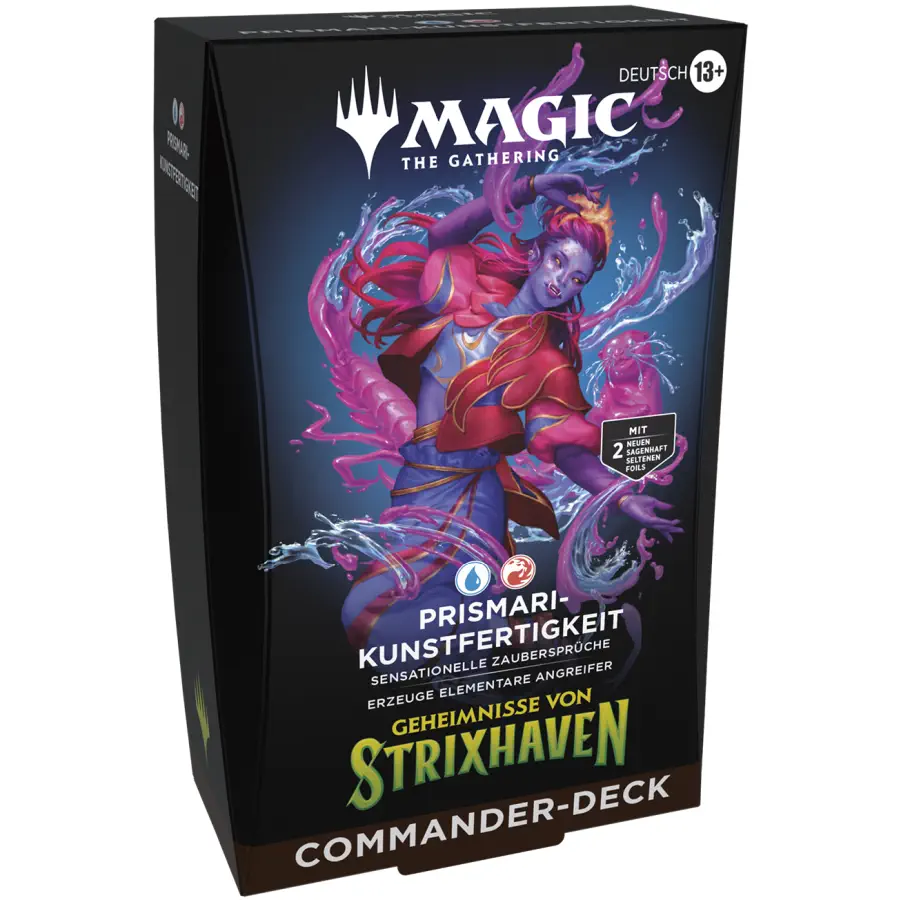 Geheimnisse von Strixhaven Commander Deck - Prismari-Kunstfertigkeit (DE): Magic: The Gathering Magic Decks