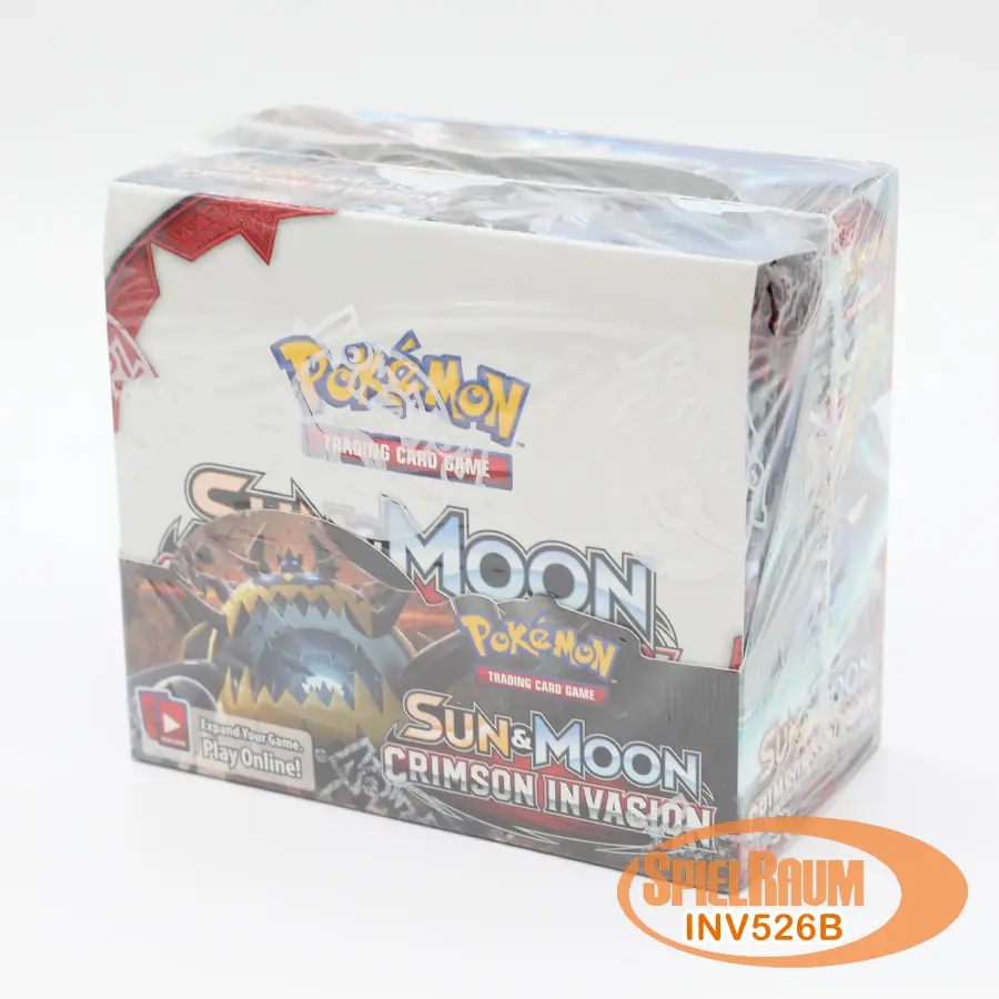 Crimson Invasion CIN Boosterdisplay (ENG): Pokemon Pokemon Displays