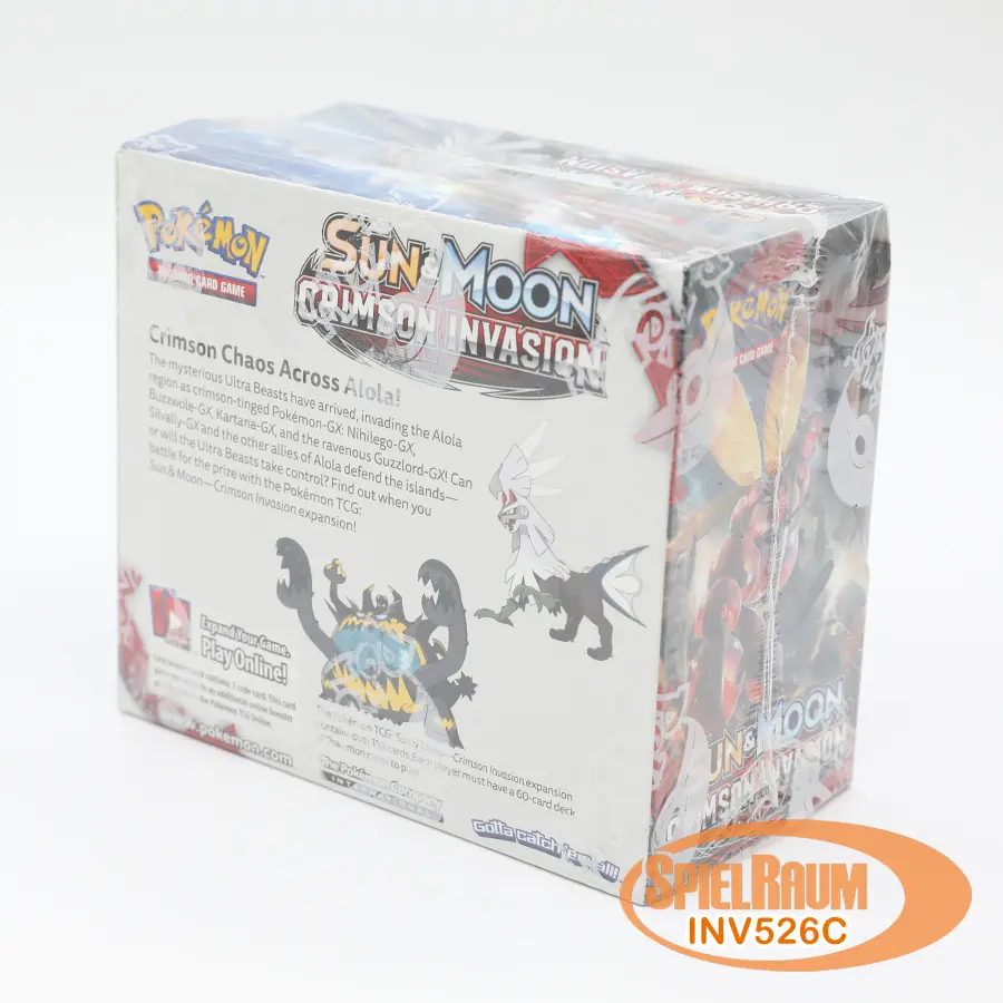 Crimson Invasion CIN Boosterdisplay (ENG): Pokemon Pokemon Displays