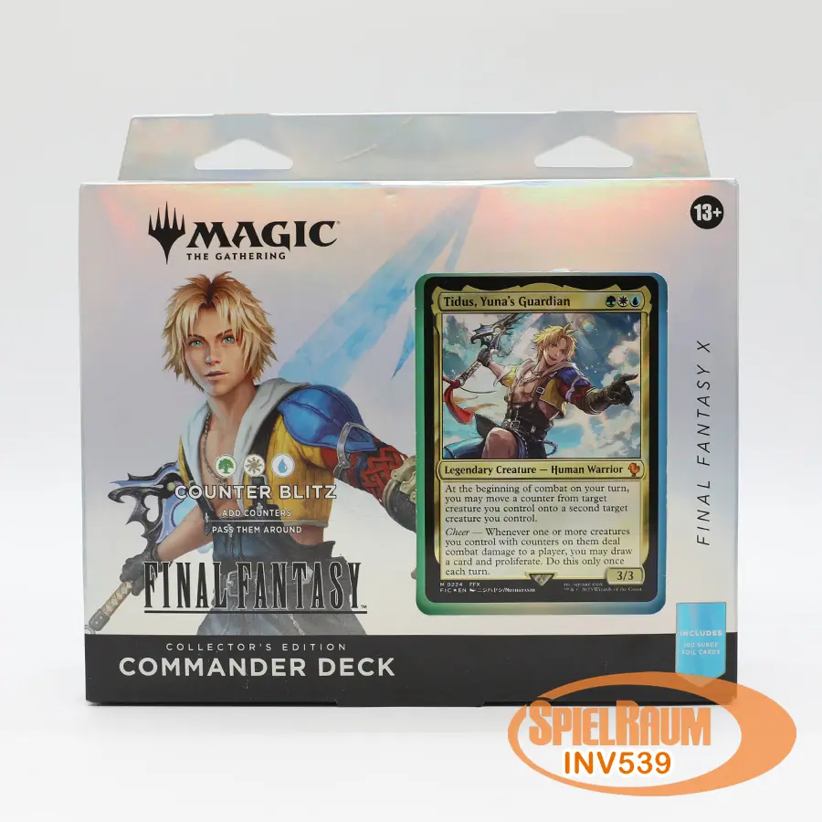 Final Fantasy Collector's Edition Commander Deck - Counter Blitz (ENG): Magic: The Gathering Magic Decks