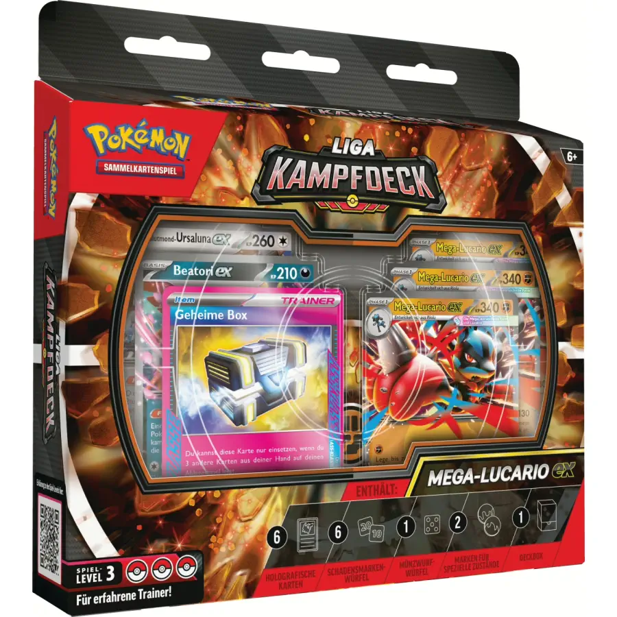 Liga Kampfdeck - Mega Lucario (DE)
