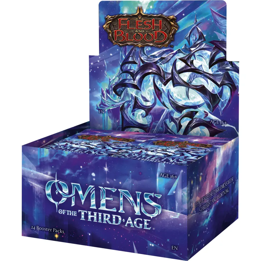 Omens of the Third Age Boosterdisplay (ENG): andere Sammelkartenspiele Flesh and Blood TCG