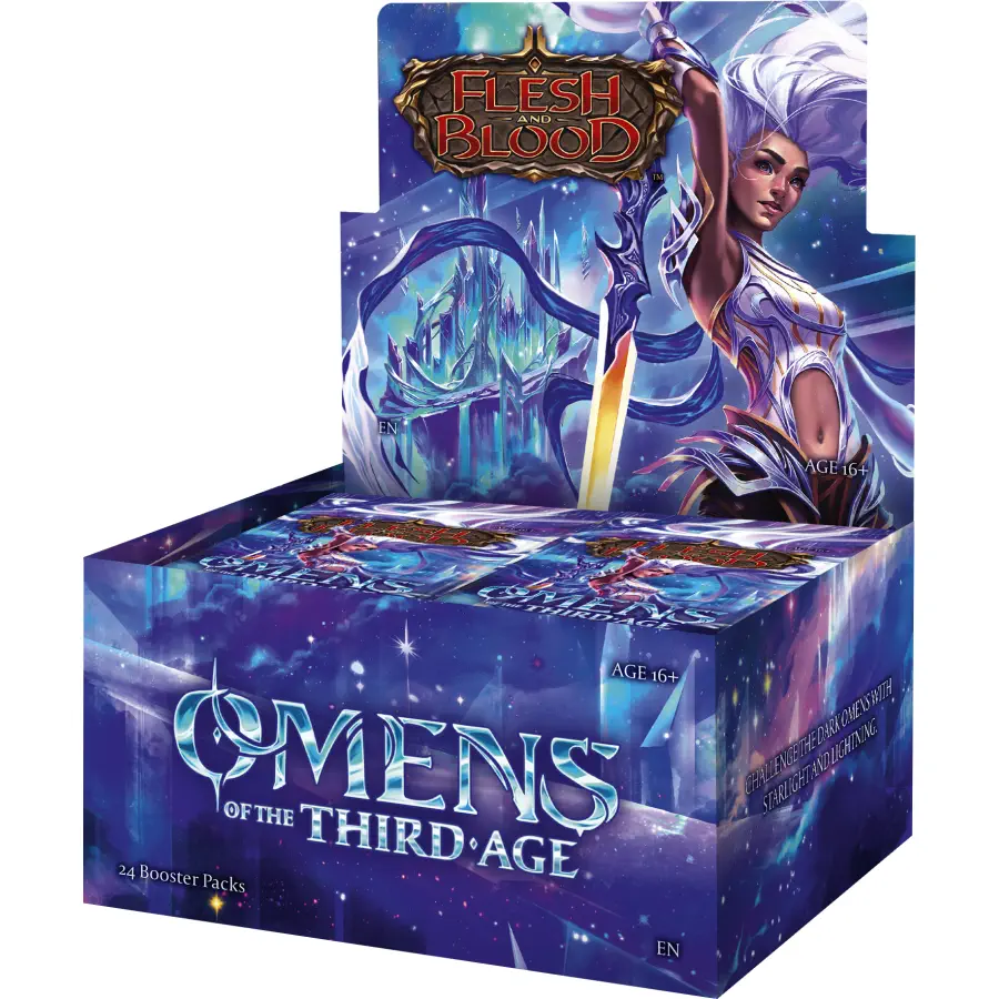 Omens of the Third Age Boosterdisplay (ENG): andere Sammelkartenspiele Flesh and Blood TCG