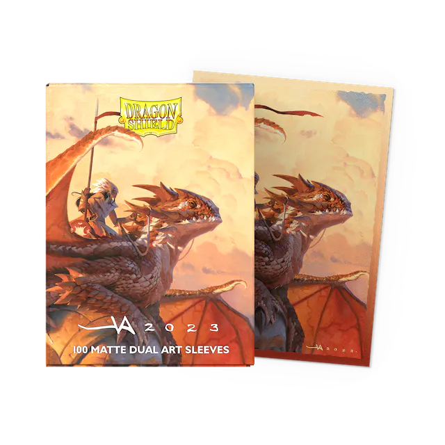 Dragon Shield Dual Matte Art Sleeves - The Adameer (100): Magic: The Gathering Card Sleeves / Schutzhüllen