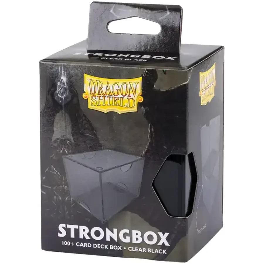 Dragon Shield Strongbox - Clear Black