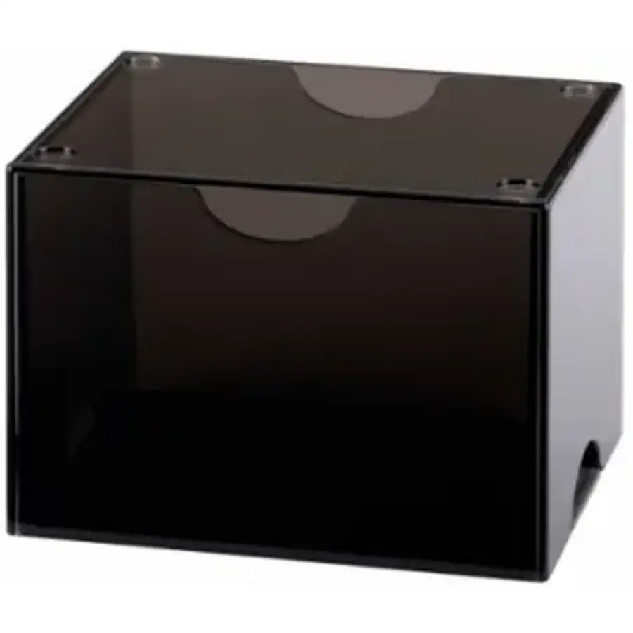 Dragon Shield Strongbox - Clear Black: andere Sammelkartenspiele Deck Boxen