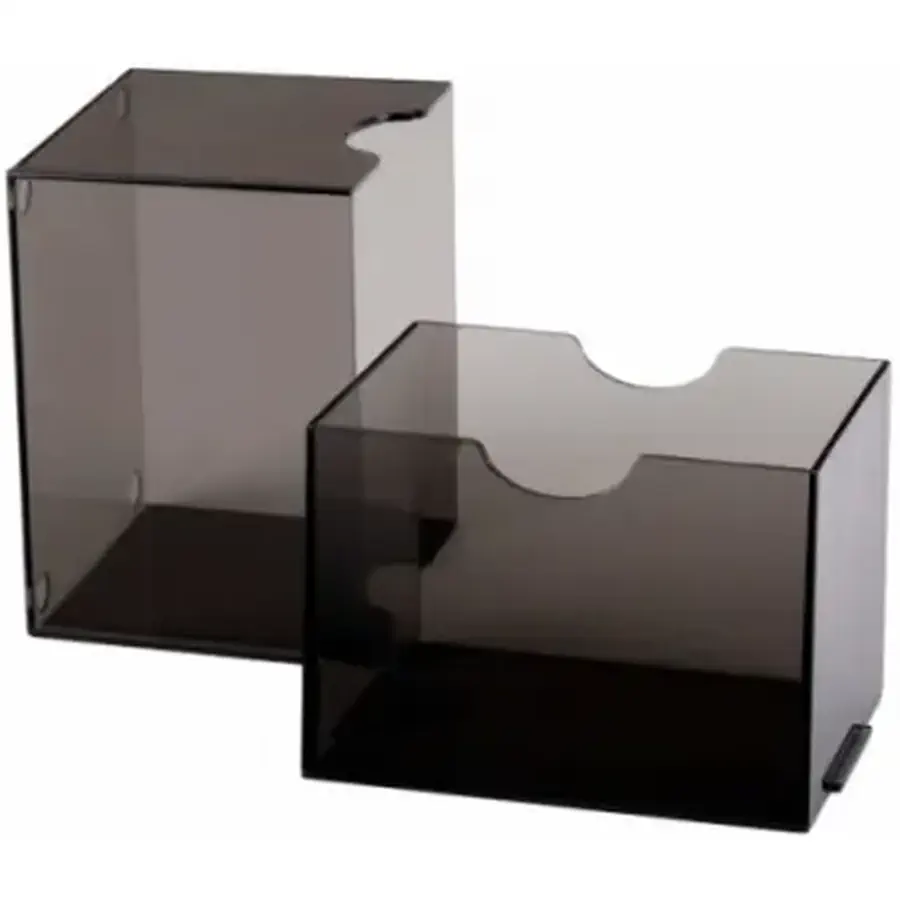 Dragon Shield Strongbox - Clear Black: andere Sammelkartenspiele Deck Boxen