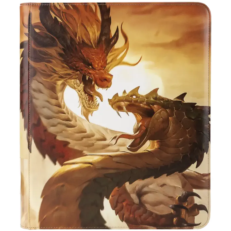 Dragon Shield Card Codex Zipster Binder - Wood Snake