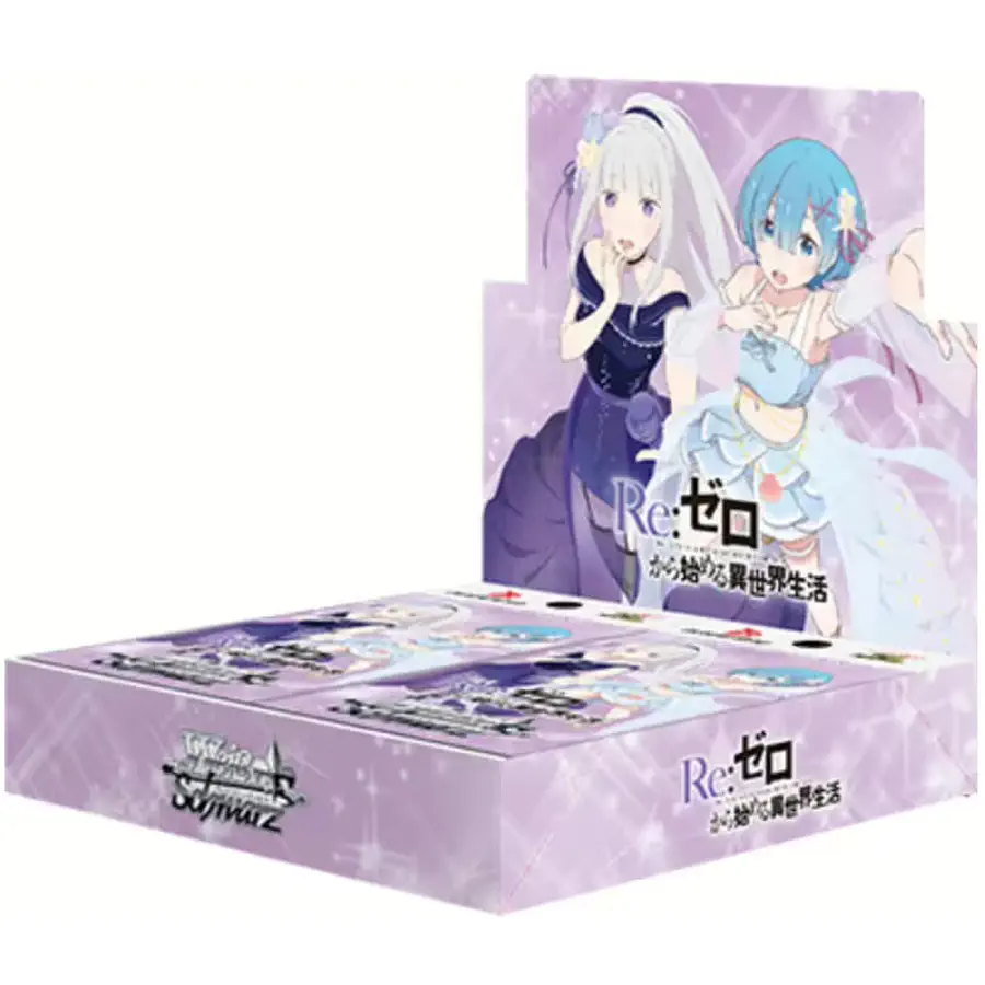 Weiß  Schwarz - RE:Zero - Starting Life in Another World Vol.3 Boosterdisplay (ENG)