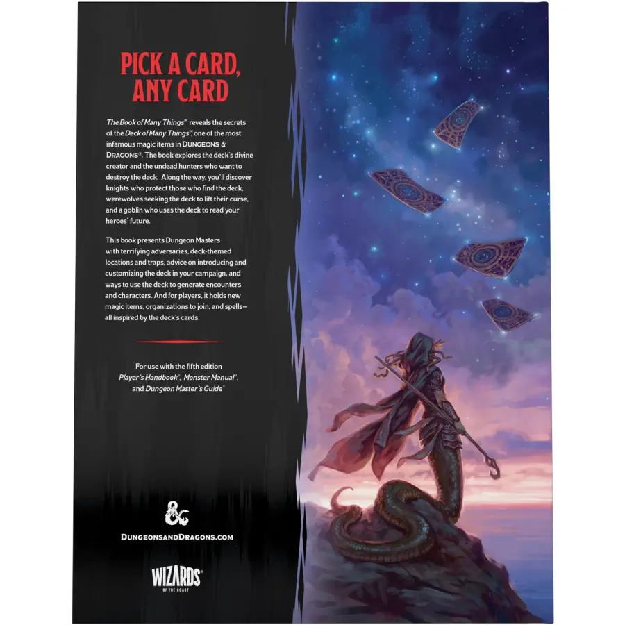 D&D The Deck of Many Things (ENG): Dungeons and Dragons DnD Spezialprodukte