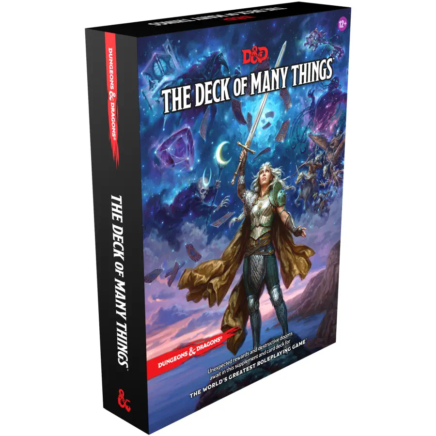 D&D The Deck of Many Things (ENG): Dungeons and Dragons DnD Spezialprodukte
