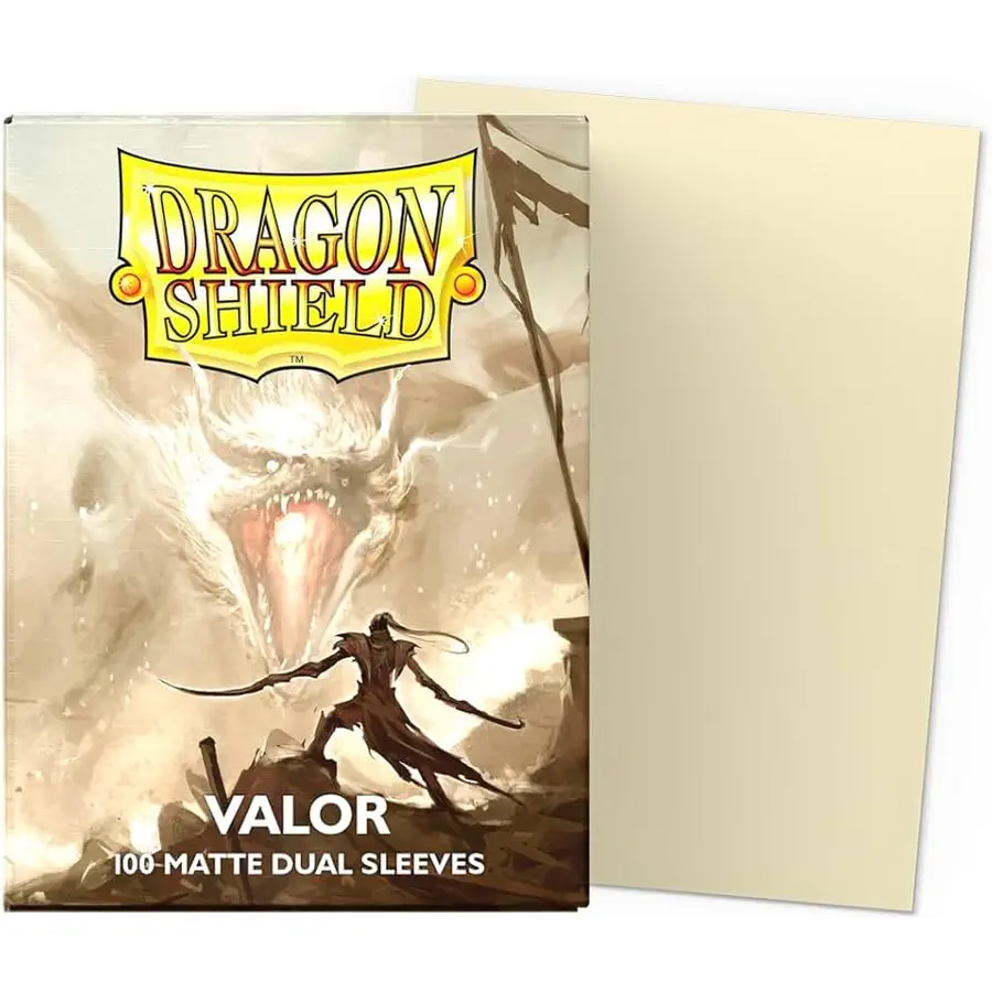 Dragon Shield Matte Dual - Valor (100)