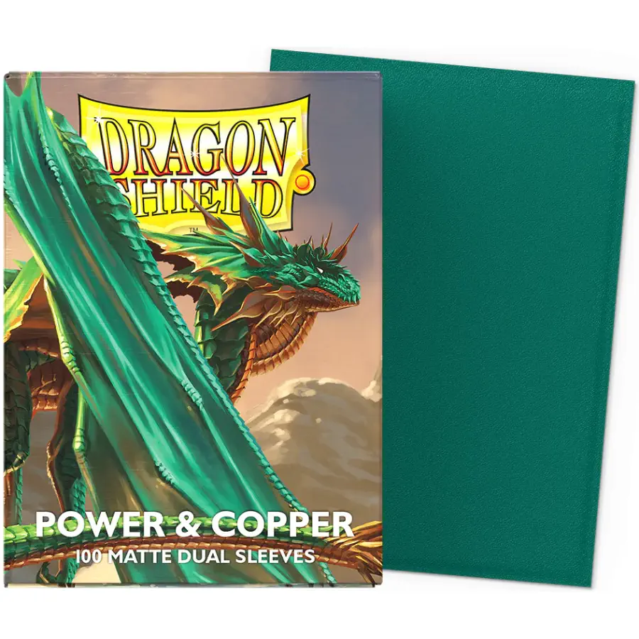 Dragon Shield Matte Dual - Power & Copper (100)