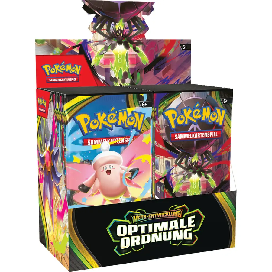 Optimale Ordnung Boosterdisplay (DE): Pokemon Pokemon Displays