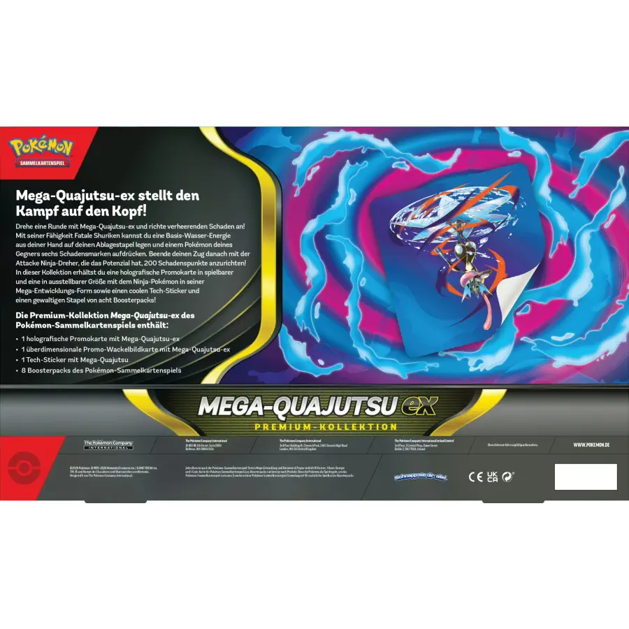 Premium Kollektion - Mega Quajutsu EX: Pokemon Pokemon Kollektionen